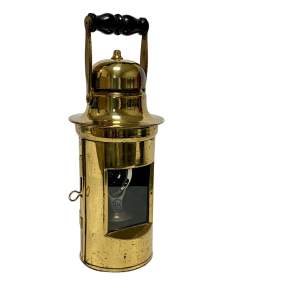 Brass Railway Lamp