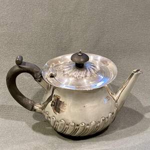 Victorian Silver Bachelor Teapot