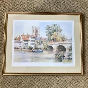 Print of Henley-on-Thames by E. R. Sturgeon