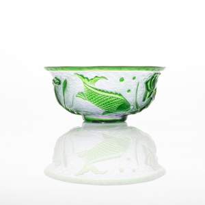 A Chinese Peking Glass Bowl