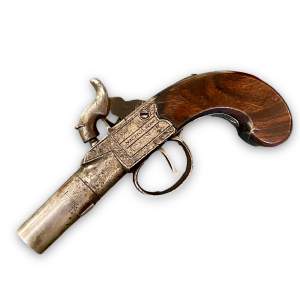 18th Century Flintlock Pistol by Nicholson