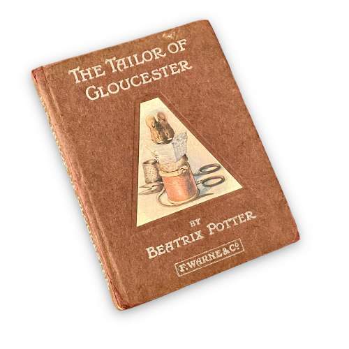 First Trade Edition of Beatrix Potter The Tailor of Gloucester image-1