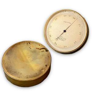 Victorian Pocket Barometer