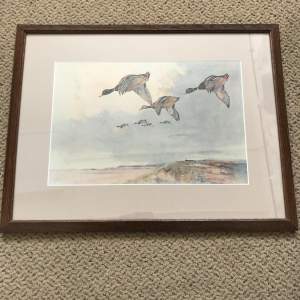 Frank Southgate R.B.A.1872-1916  Flying Ducks Print