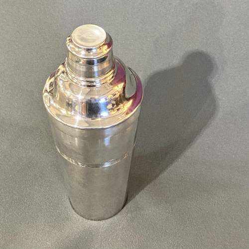 Silver Plated Cocktail Shaker image-2
