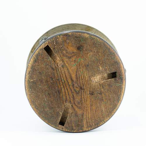 An Antique Chinese Bronze Round Jardiniere image-6
