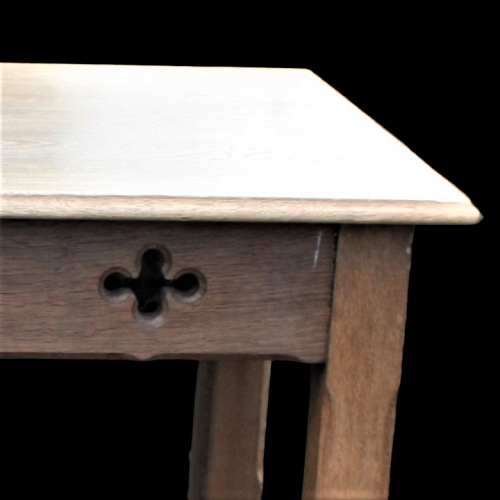 20th Century Light Oak Communion Table or Dining Table image-2