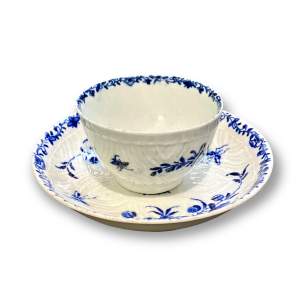 Late 18th Century Worcester Tea Bowl and Saucer