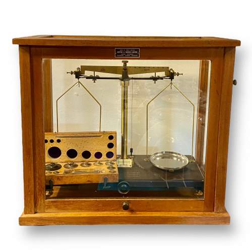 Griffin and George Cased Chemist Scales image-1