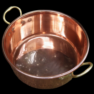 Victorian 19th Century Antique Copper & Brass Jam Pan