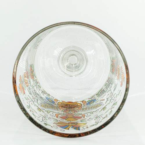 A Mid 20th Century German Glass Goblet image-5