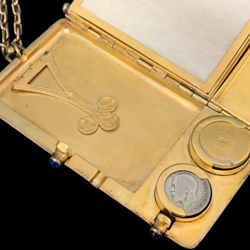 Arts & Crafts Silver Gilt Minaudière by Maple & Co image-3