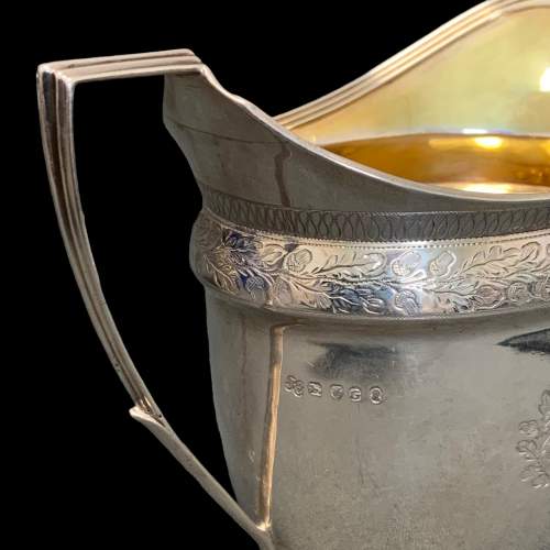 George III Silver Bowl and Cream Jug image-5