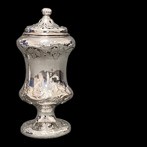 Antique Anglo Indian Pair of Silver Salts by Hamilton & Co image-3