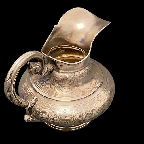 Important French Silver Jug by Debian & Flamant image-2