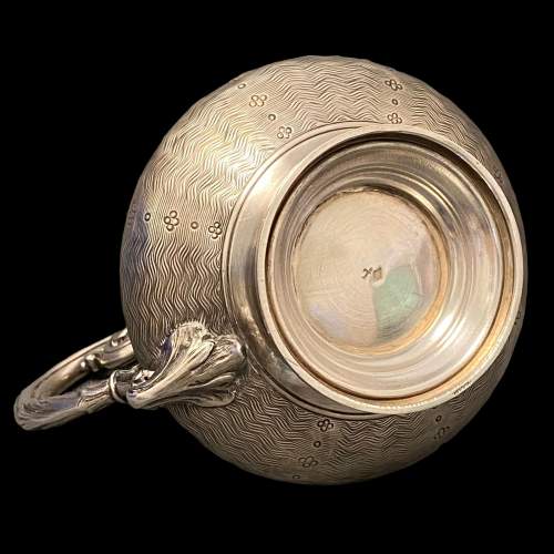 Important French Silver Jug by Debian & Flamant image-5