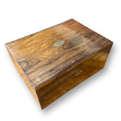 19th Century Rosewood Sewing Box image-6