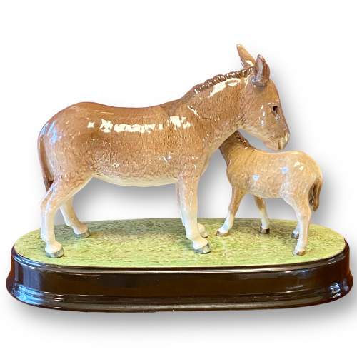 Beswick Ceramic Jennys Baby Donkey Figure image-4