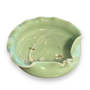 Tashio Period Hirado Ware Celadon Bowl