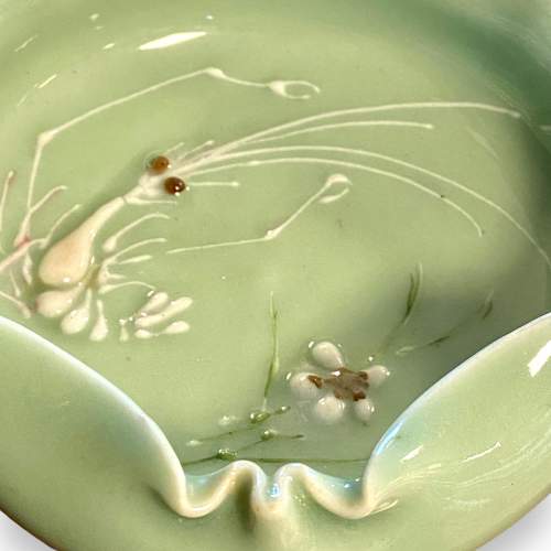 Tashio Period Hirado Ware Celadon Bowl image-3