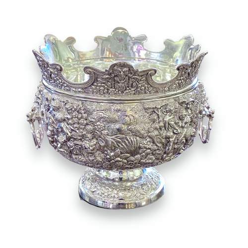 Silver Plated Champagne Cooler image-1