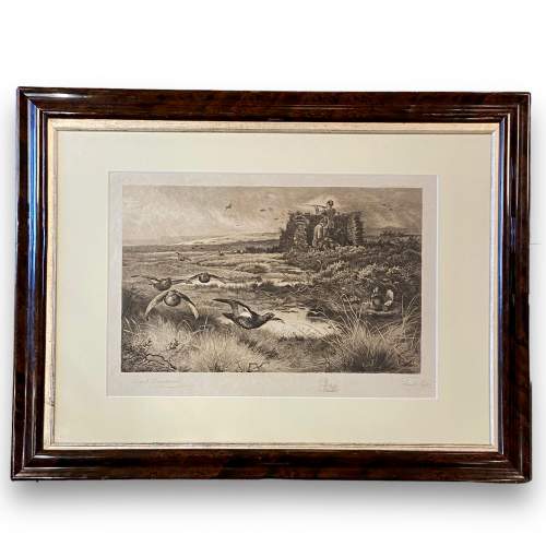 Rare Signed Engraving Glorious Twelfth by Archibald Thorburn image-1