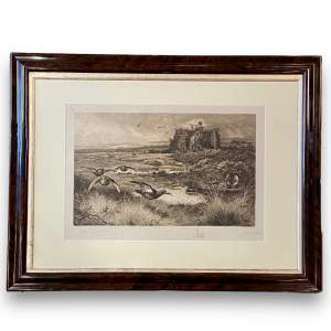 Rare Signed Engraving Glorious Twelfth by Archibald Thorburn