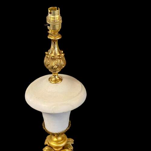 Marble and Gilt Bronze Table Lamp image-2