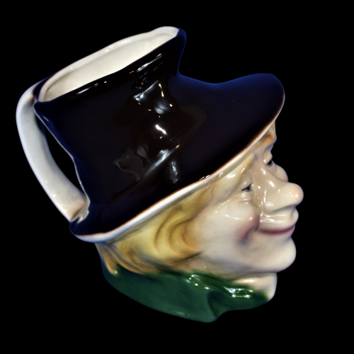 Vintage Kingston Pottery Dickens Character Jug - The Artful Dodger image-4