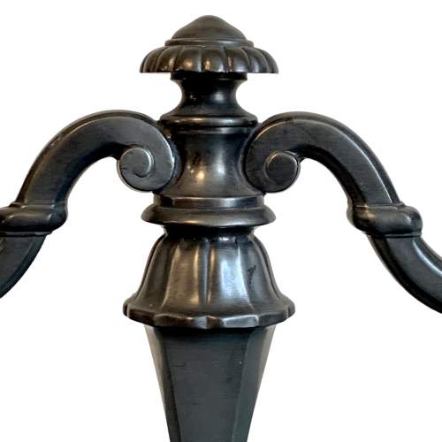 Pair of French Pewter Candelabra image-4