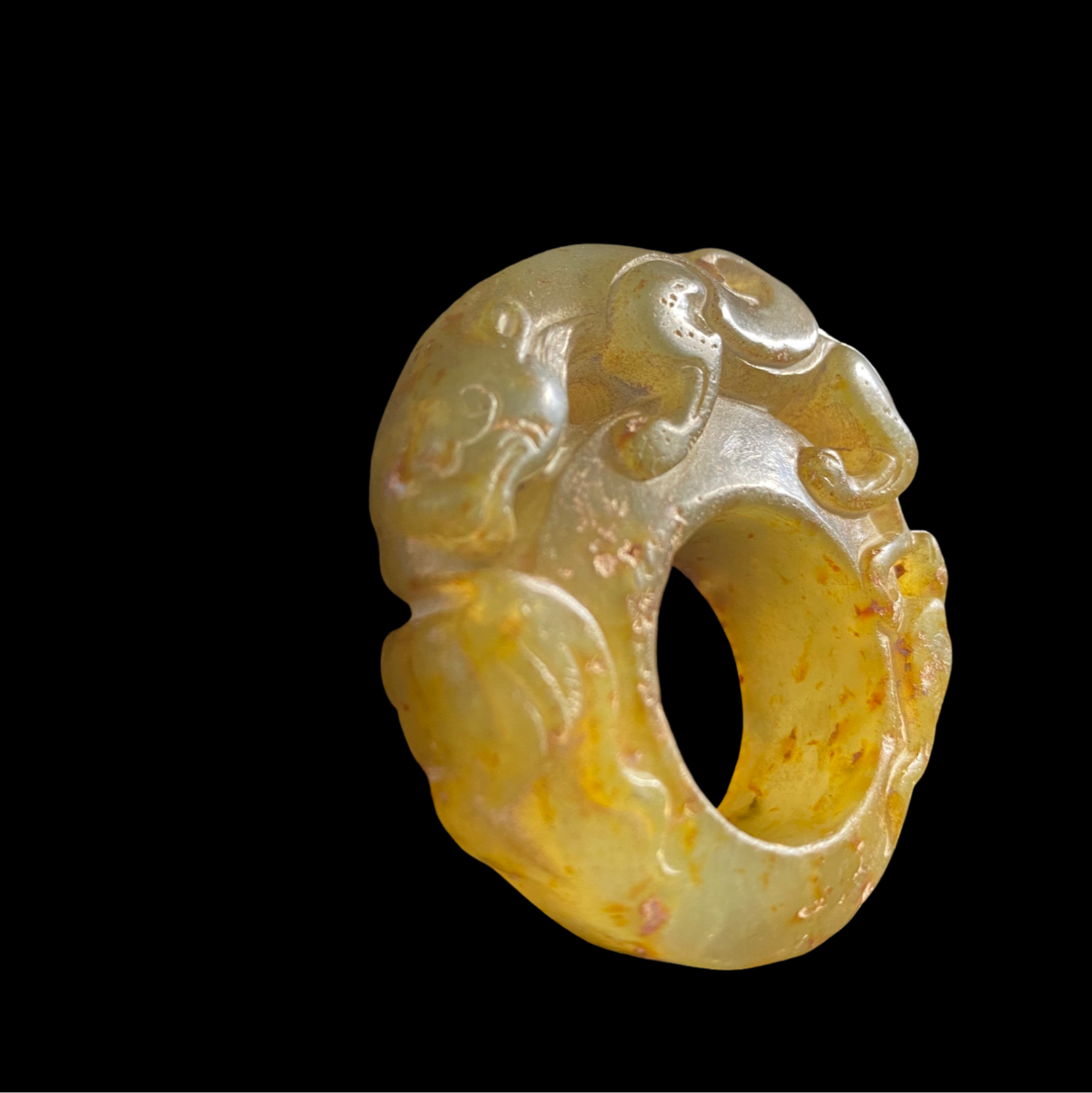 Antique Chinese Jade Ring - Oriental Antiques - Hemswell Antique Centres