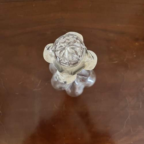 A Silver Collared 1923 R & B Sheffield Glug Glug Decanter image-2