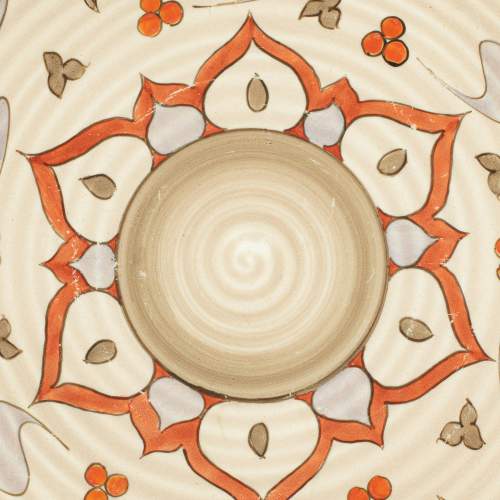 An Art Deco Period Clarice Cliff Bizarre Persian Plate image-3