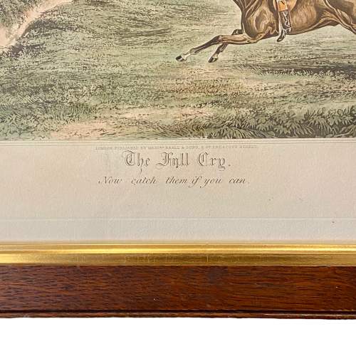 H Aiken Coloured Hunting Engraving The Full Cry image-4
