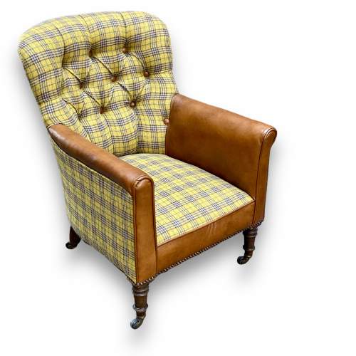 19th Century Regency Upholstered Armchair image-1