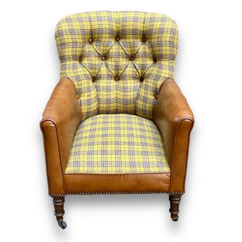 19th Century Regency Upholstered Armchair image-2