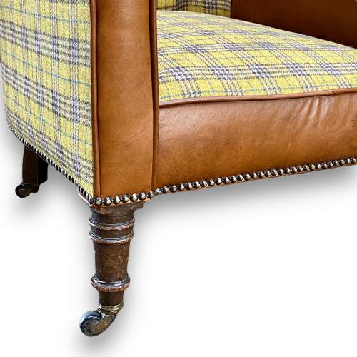 19th Century Regency Upholstered Armchair image-6