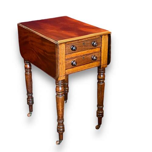 19th Century Rosewood Pembroke Table image-1