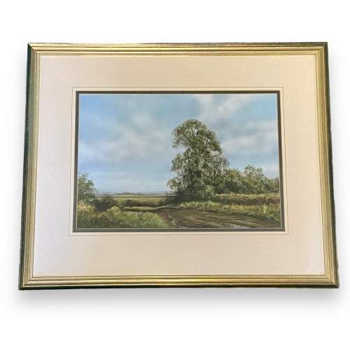20th Century  Watercolour Landscape by Peter Robinson image-1