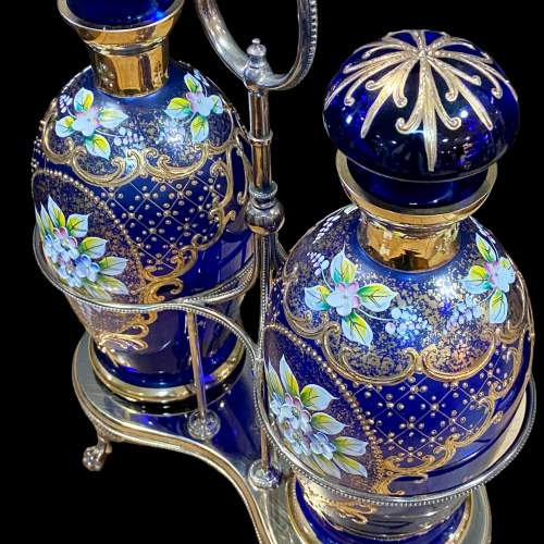 Pair of 19th Century Late Victorian Murano Decanters image-6