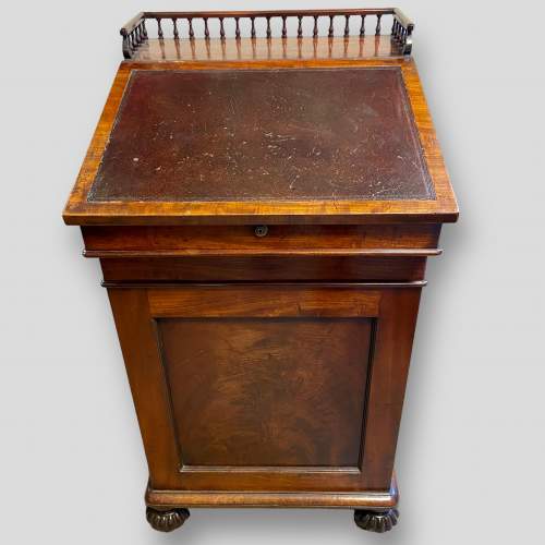 19th Century Mahogany Davenport Desk image-2