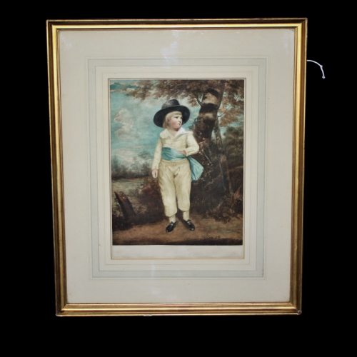 Edwardian Print of a Regency Boy image-1