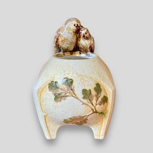 Royal Vienna Wahlis Porcelain Love Birds Bowl image-1