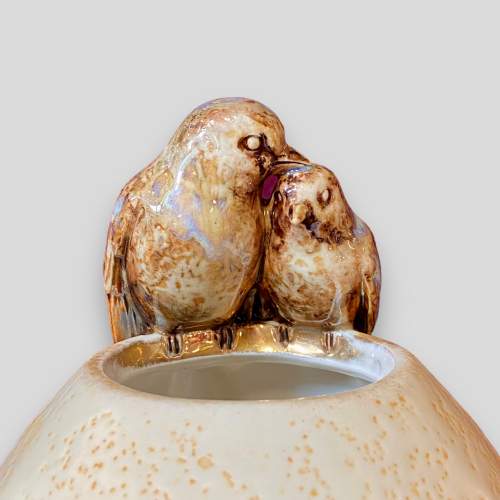 Royal Vienna Wahlis Porcelain Love Birds Bowl image-2