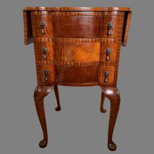 A 1920s Figured Mahogany Chest Of Drawers