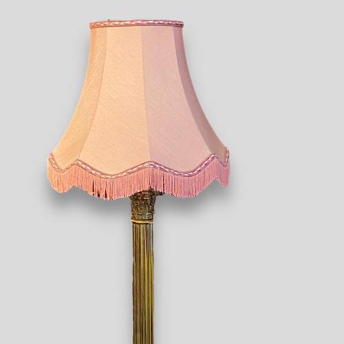 Solid Brass Corinthian Column Table Lamp image-6