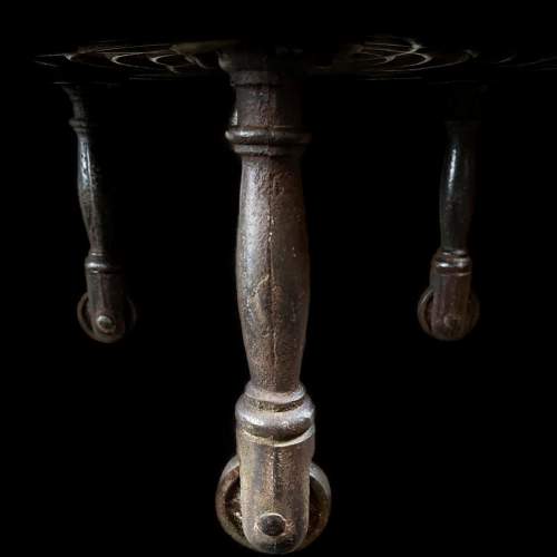 A 19th Century Welsh Antique Cast Iron Cheese Stand image-5