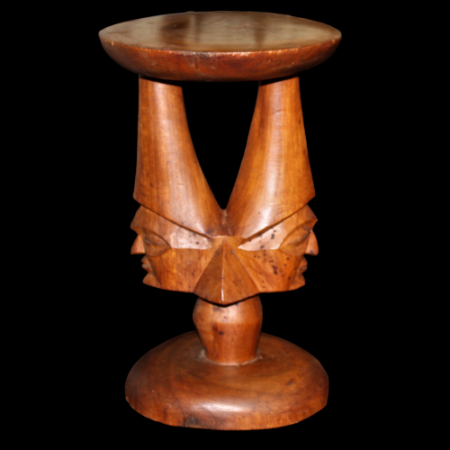 Ethnographica Unique African Tonga Wood Stool image-2