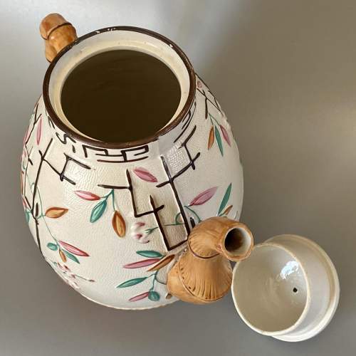 19th Century Brownhills Majolica Coffee Pot image-6