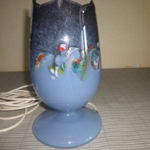 Vasart Tulip Glass Lamp